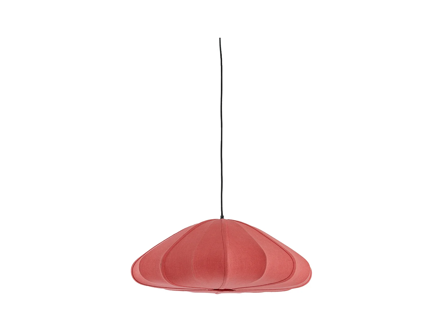 Lampe à suspension CESANO - Ø64x25cm - Rose