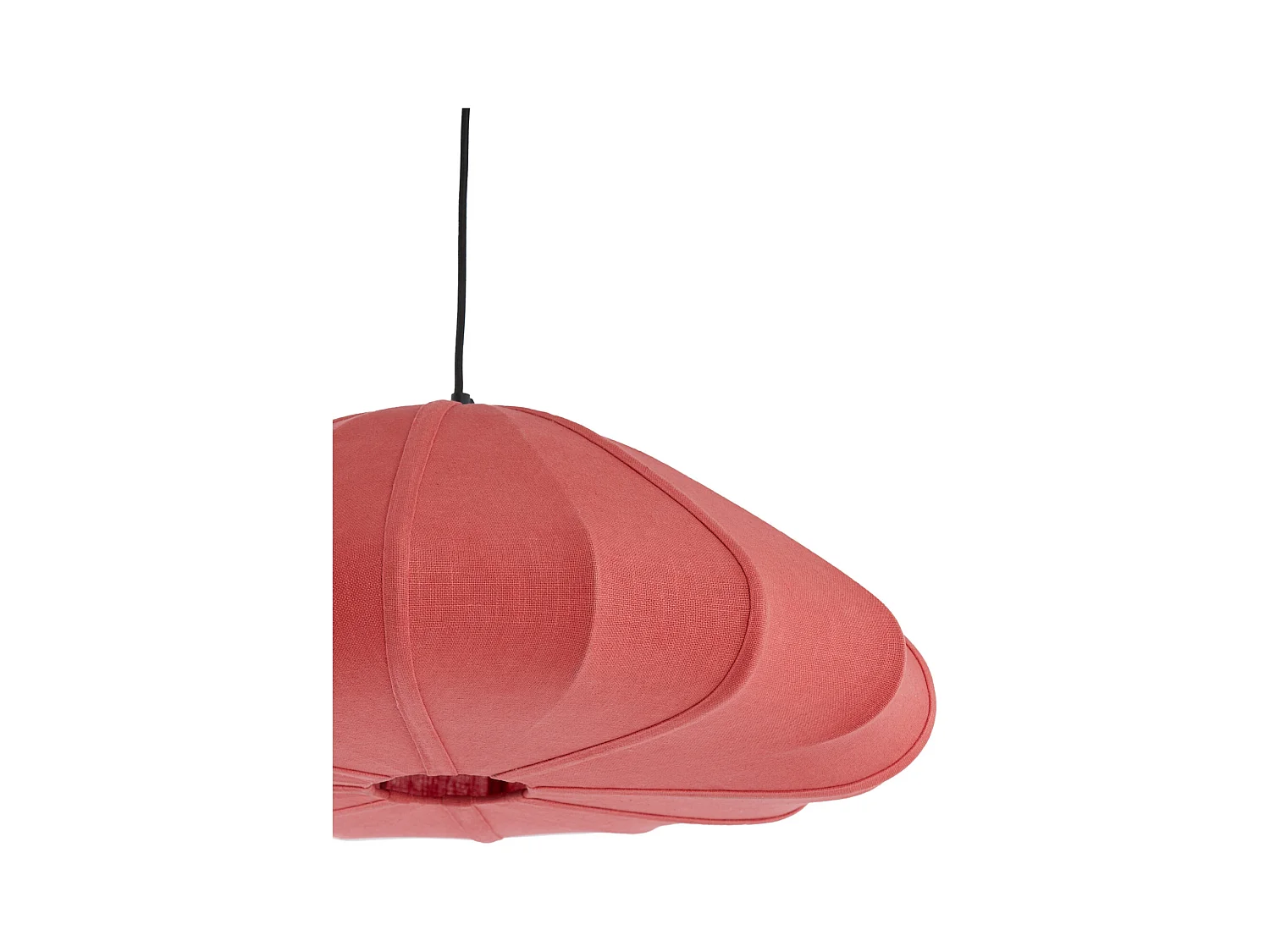 Lampe à suspension CESANO - Ø64x25cm - Rose
