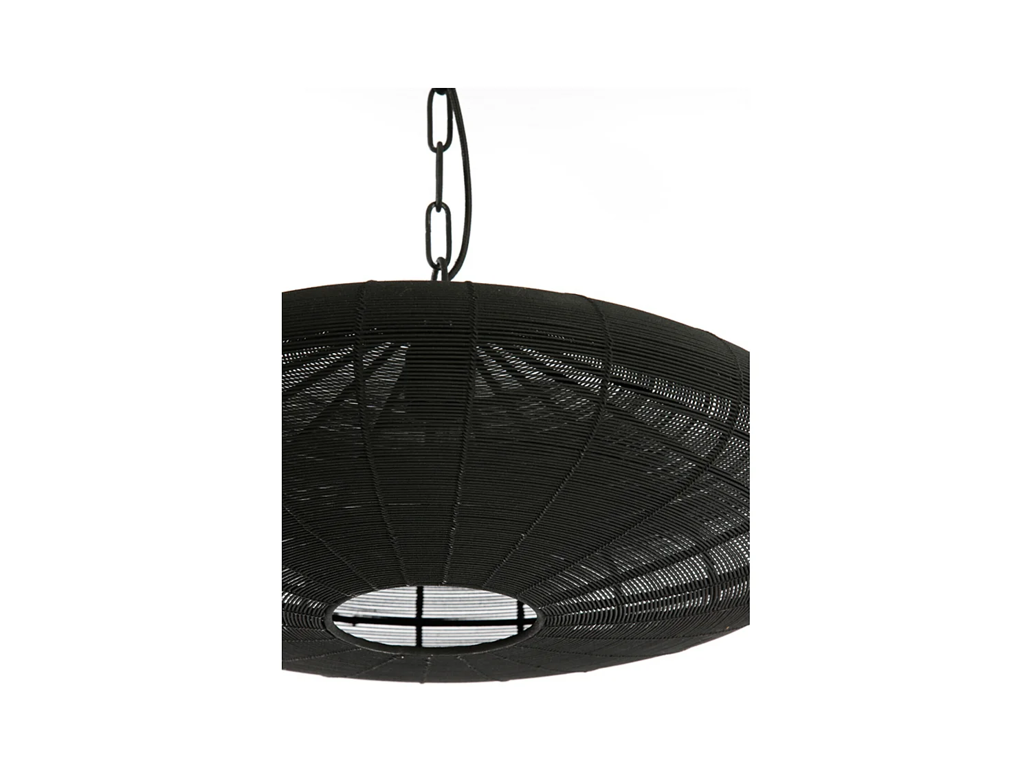 Suspension BAHOTO - Ø51x20cm - Noir