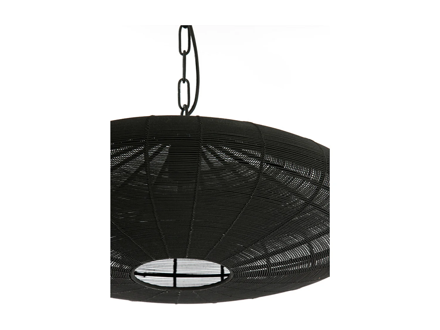 Suspension BAHOTO - Ø51x20cm - Noir