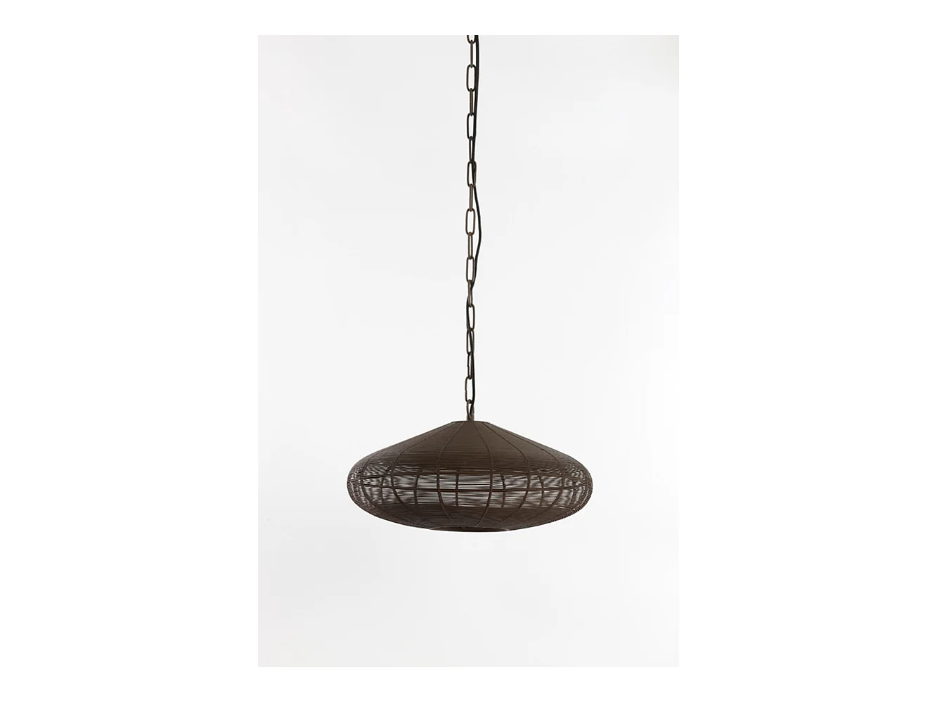 Suspension BAHOTO - Ø60x23cm - Marron