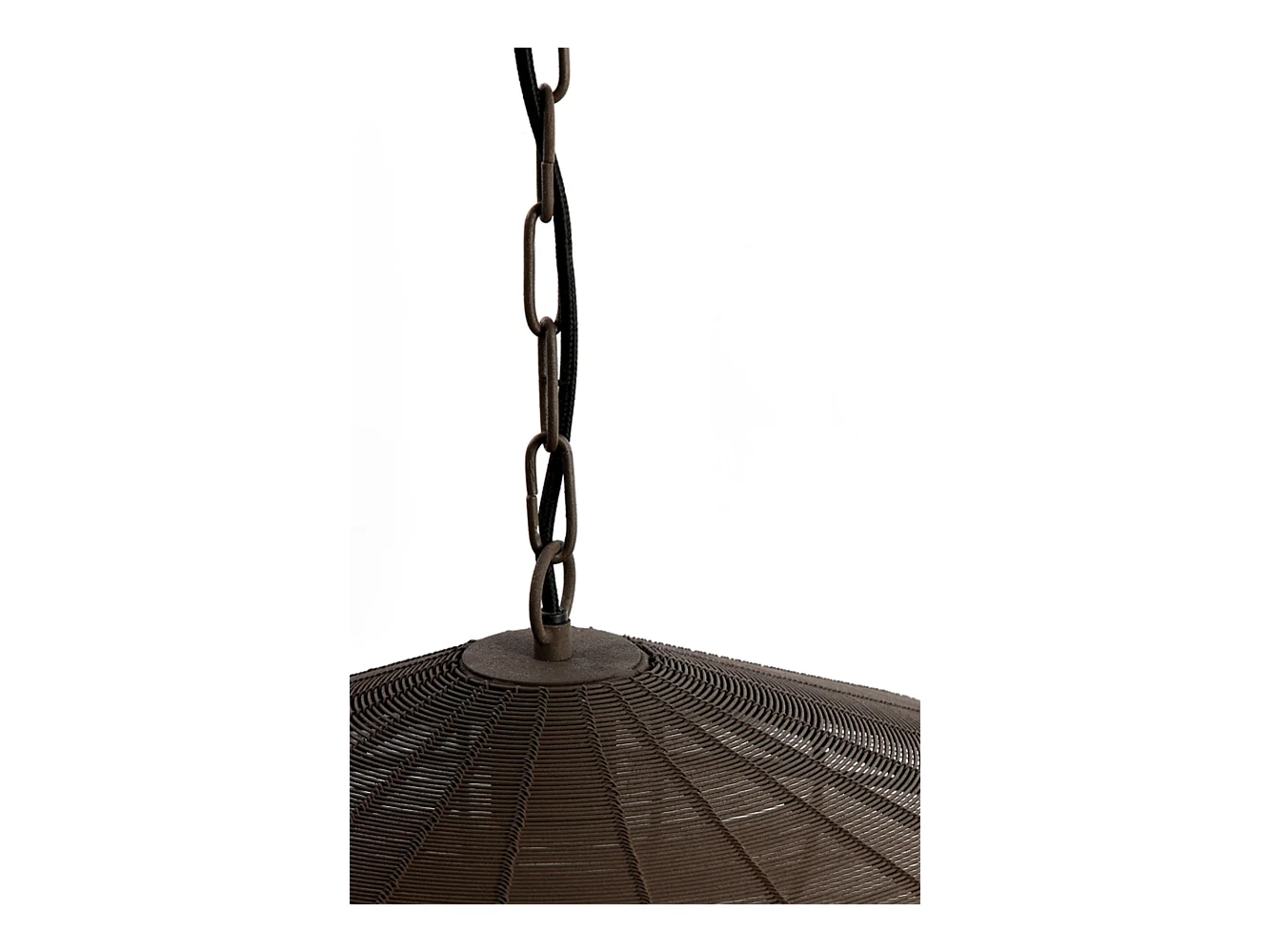 Suspension BAHOTO - Ø60x23cm - Marron