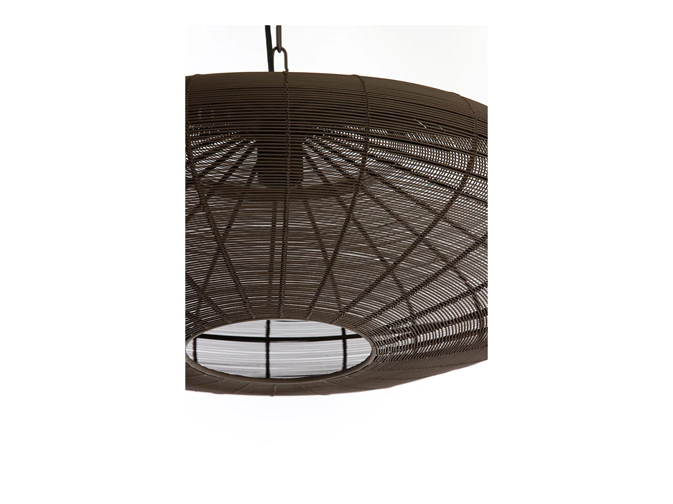 Suspension BAHOTO - Ø60x23cm - Marron