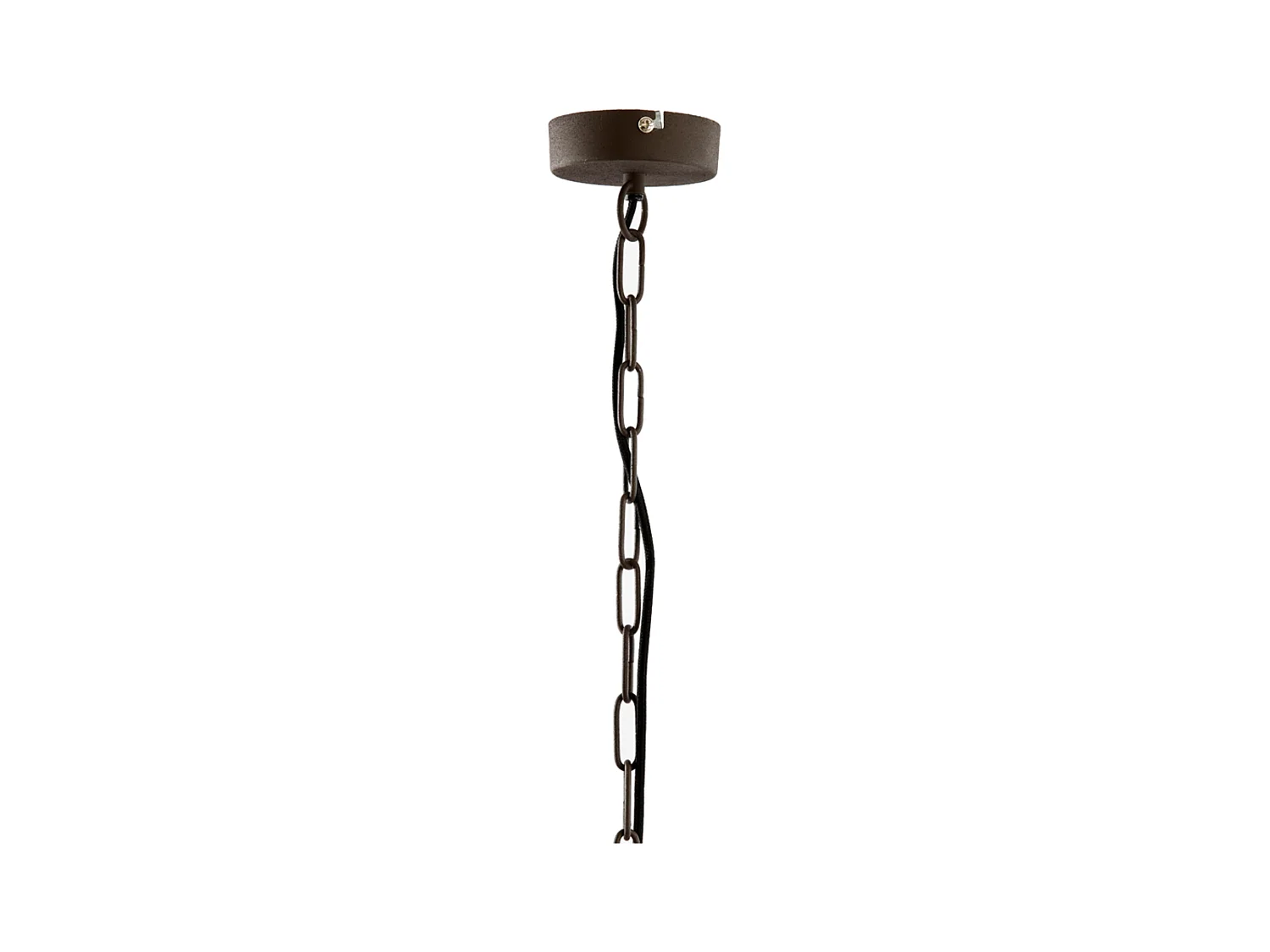 Suspension BAHOTO - Ø60x23cm - Marron