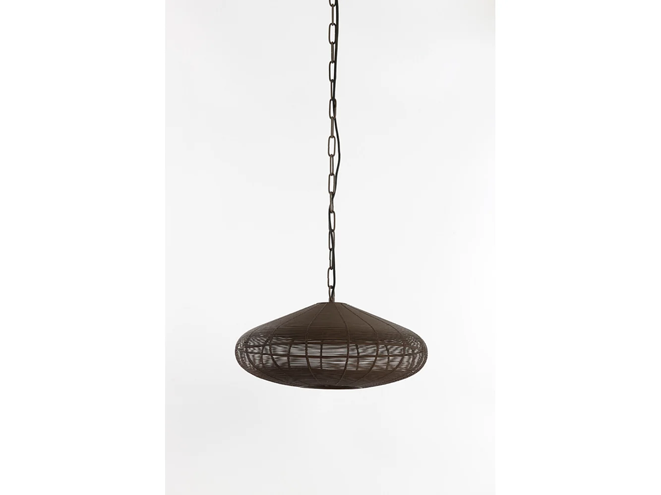 Suspension BAHOTO - Ø60x23cm - Marron