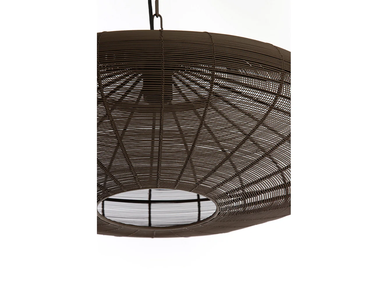 Suspension BAHOTO - Ø60x23cm - Marron