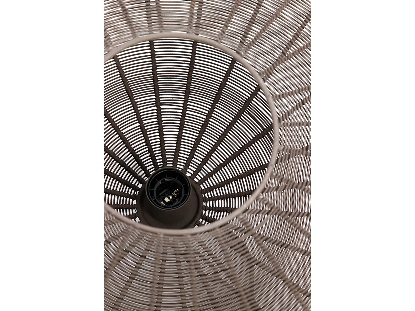 Suspension BAHOTO - Ø60x23cm - Marron