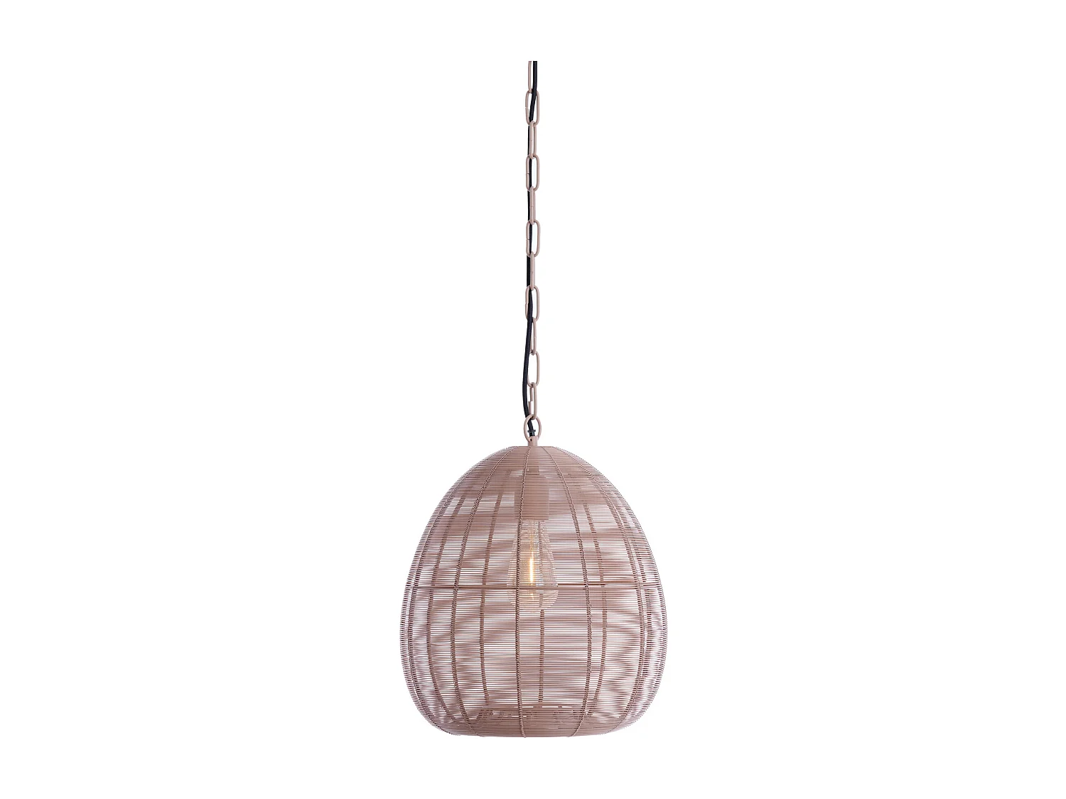Suspension OLIVERIA - Ø32x39cm - Rose