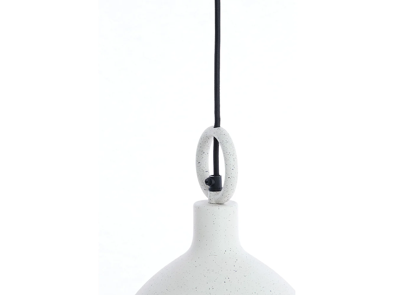 Suspension ROSERO - Ø24x39cm - Blanc