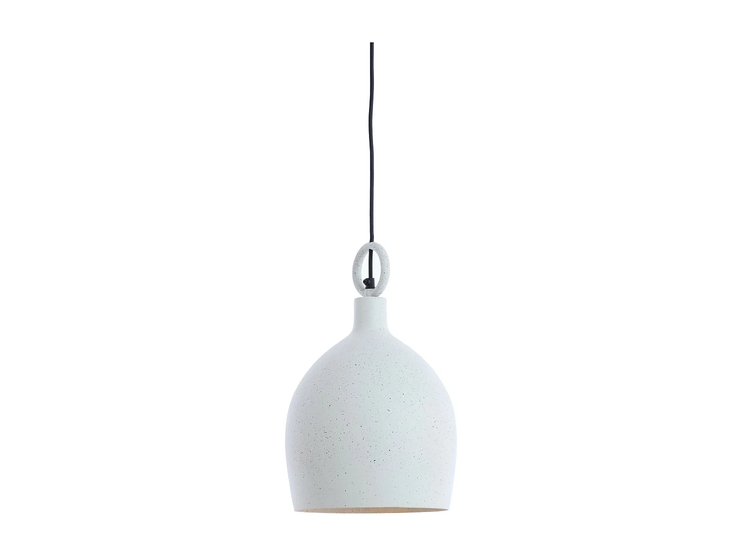Suspension ROSERO - Ø24x39cm - Blanc
