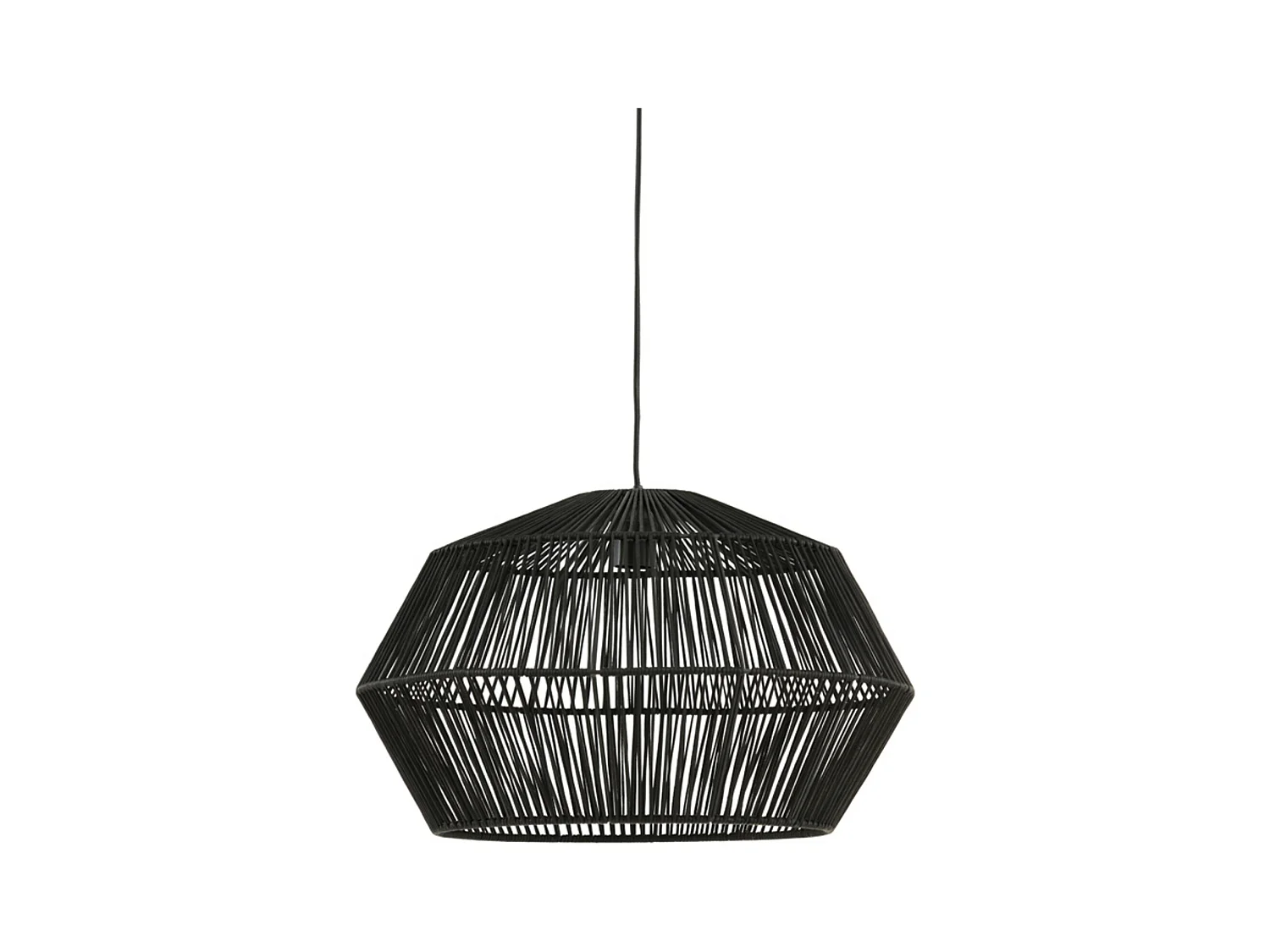 Suspension DEYA - Ø49x30cm - Noir
