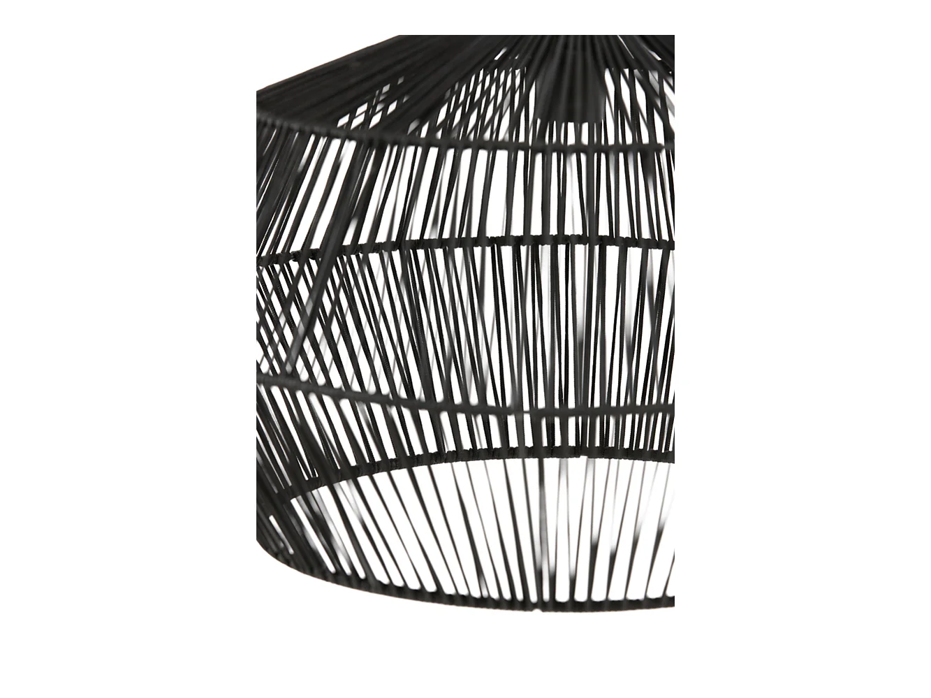 Suspension DEYA - Ø49x30cm - Noir