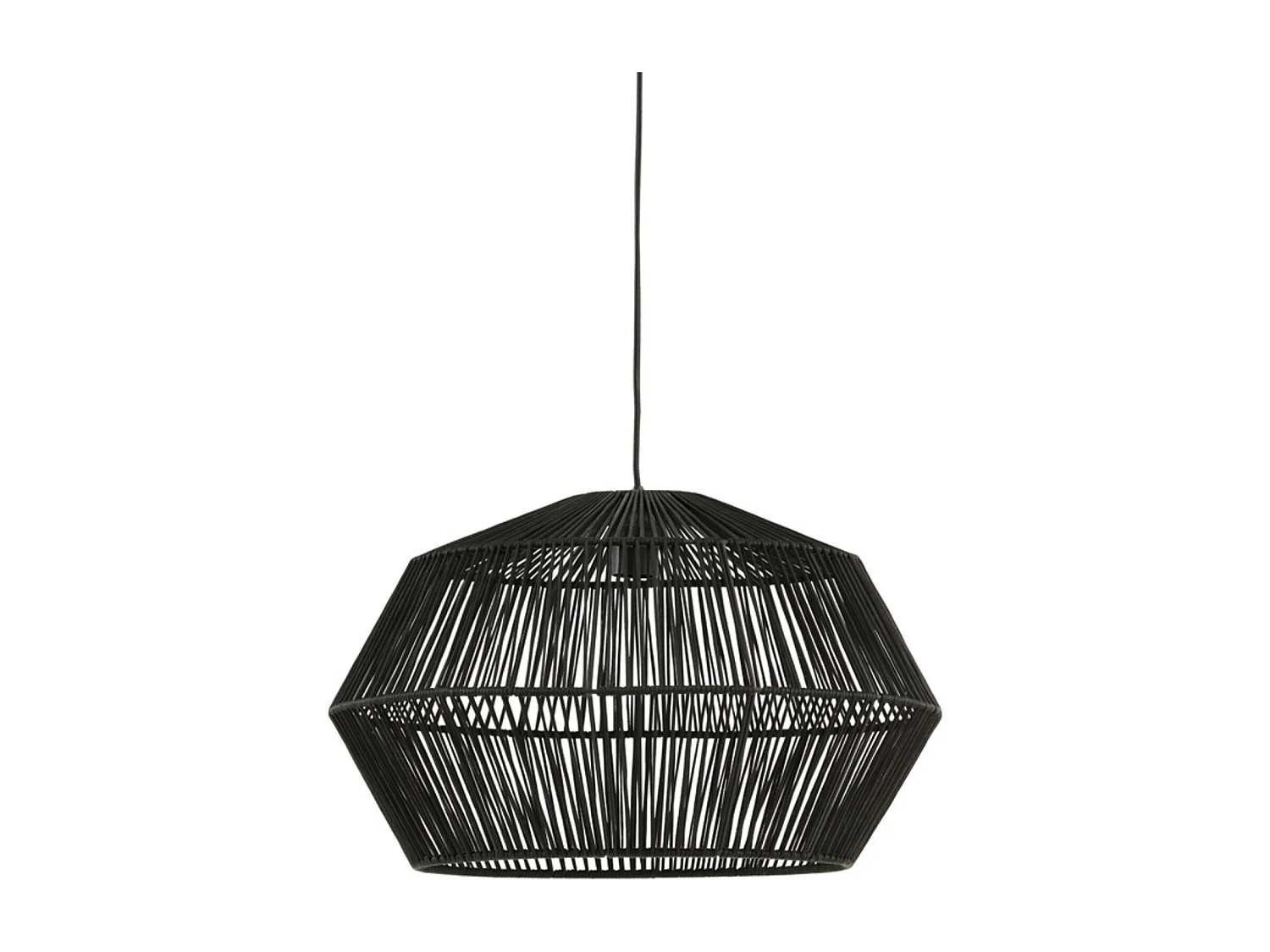 Suspension DEYA - Ø49x30cm - Noir