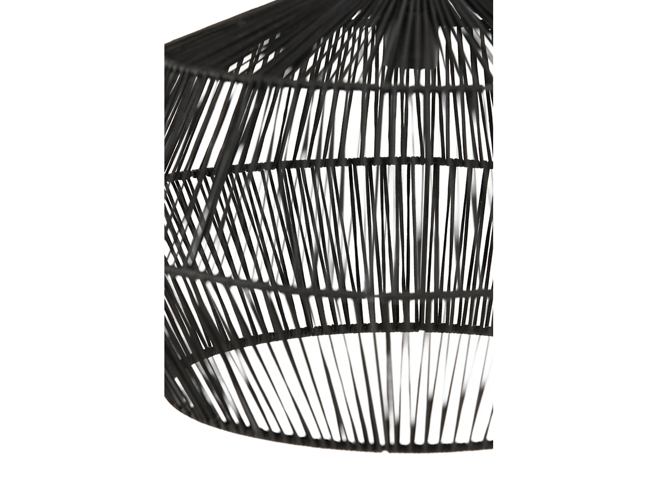 Suspension DEYA - Ø49x30cm - Noir