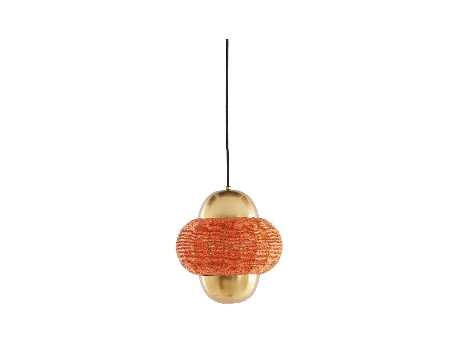 Lampe à suspension CETARA - Ø26x28cm - Orange