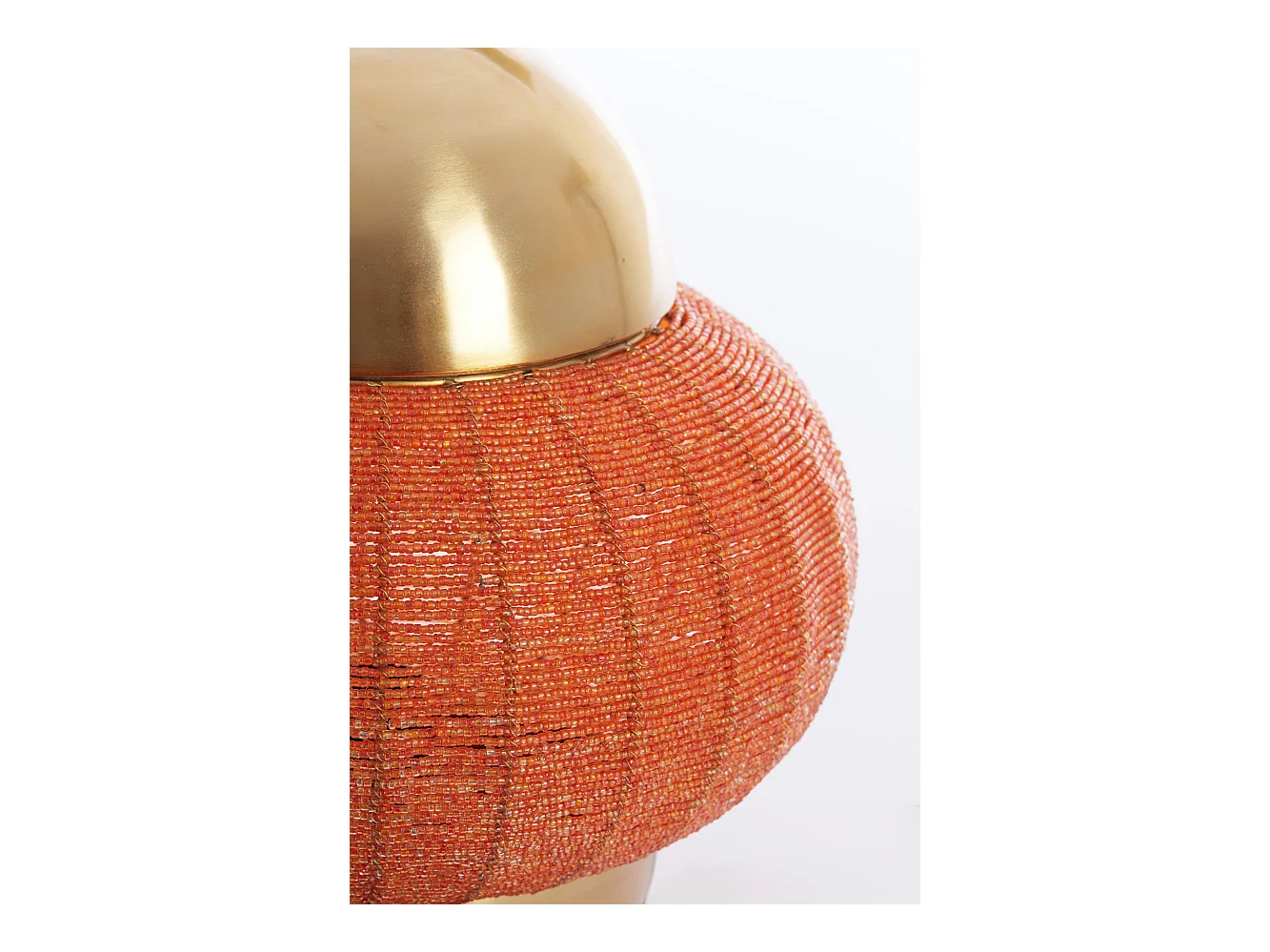 Lampe à suspension CETARA - Ø26x28cm - Orange