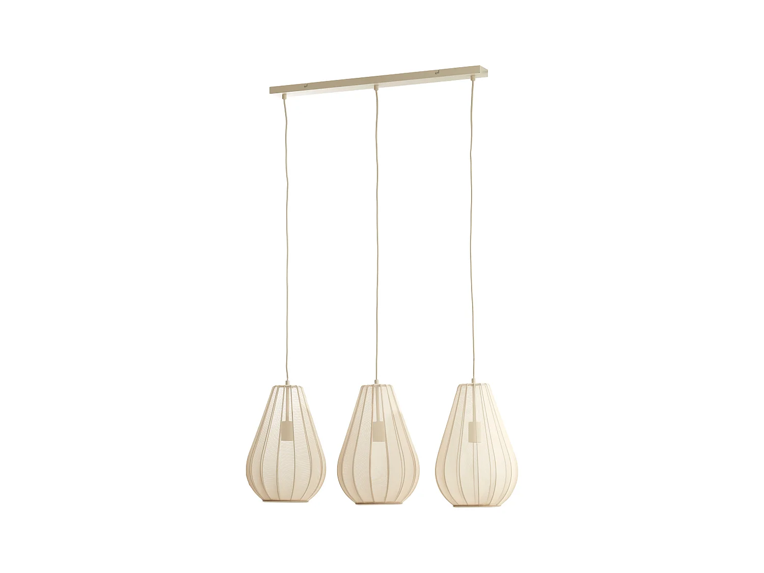 Suspension ITELA - 80x8x40cm - Marron