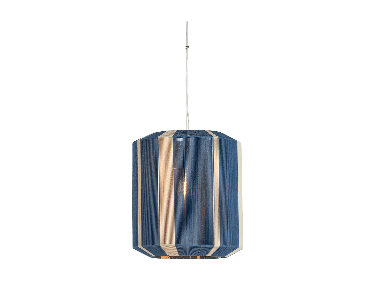 Suspension KOZANA - Ø48x55cm - Bleu