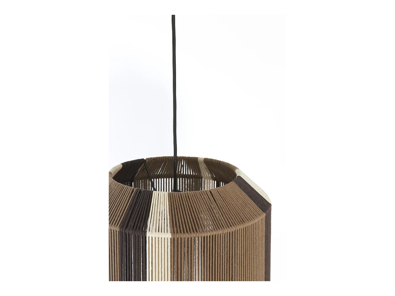 Suspension KOZANA - Ø36x43cm - Marron