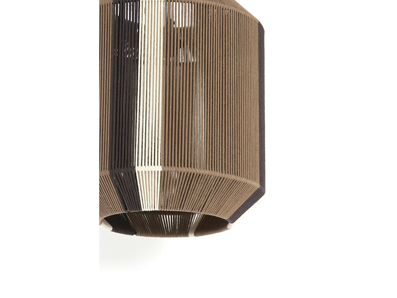 Suspension KOZANA - Ø36x43cm - Marron