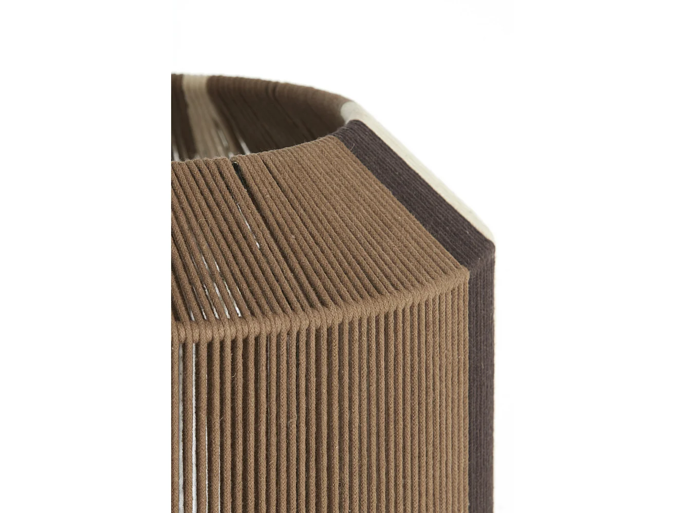 Suspension KOZANA - Ø36x43cm - Marron