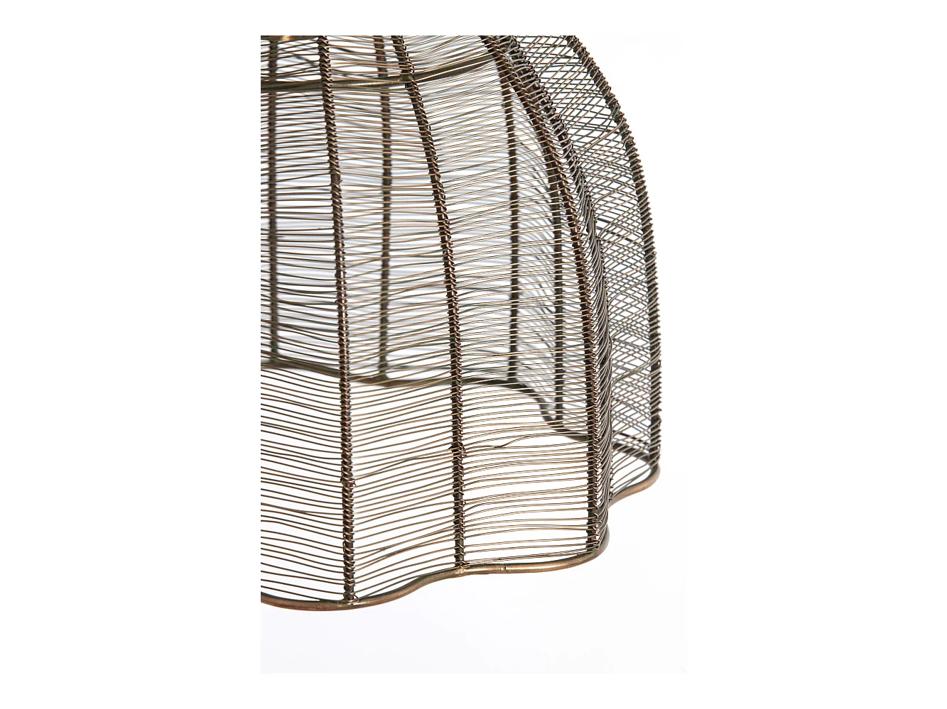 Lampe à suspension MARIAMA - Ø45x61cm - Bronze