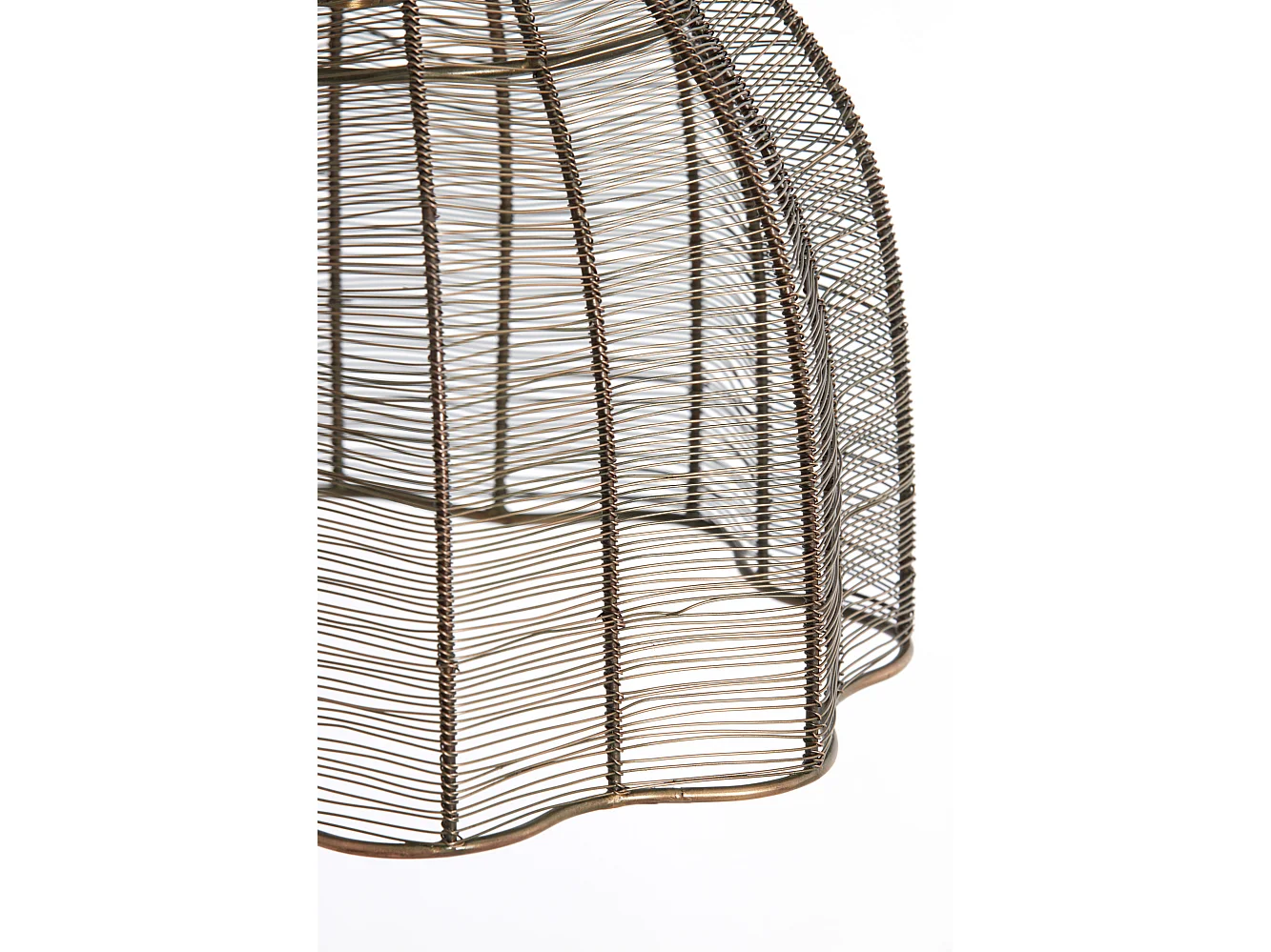 Lampe à suspension MARIAMA - Ø45x61cm - Bronze