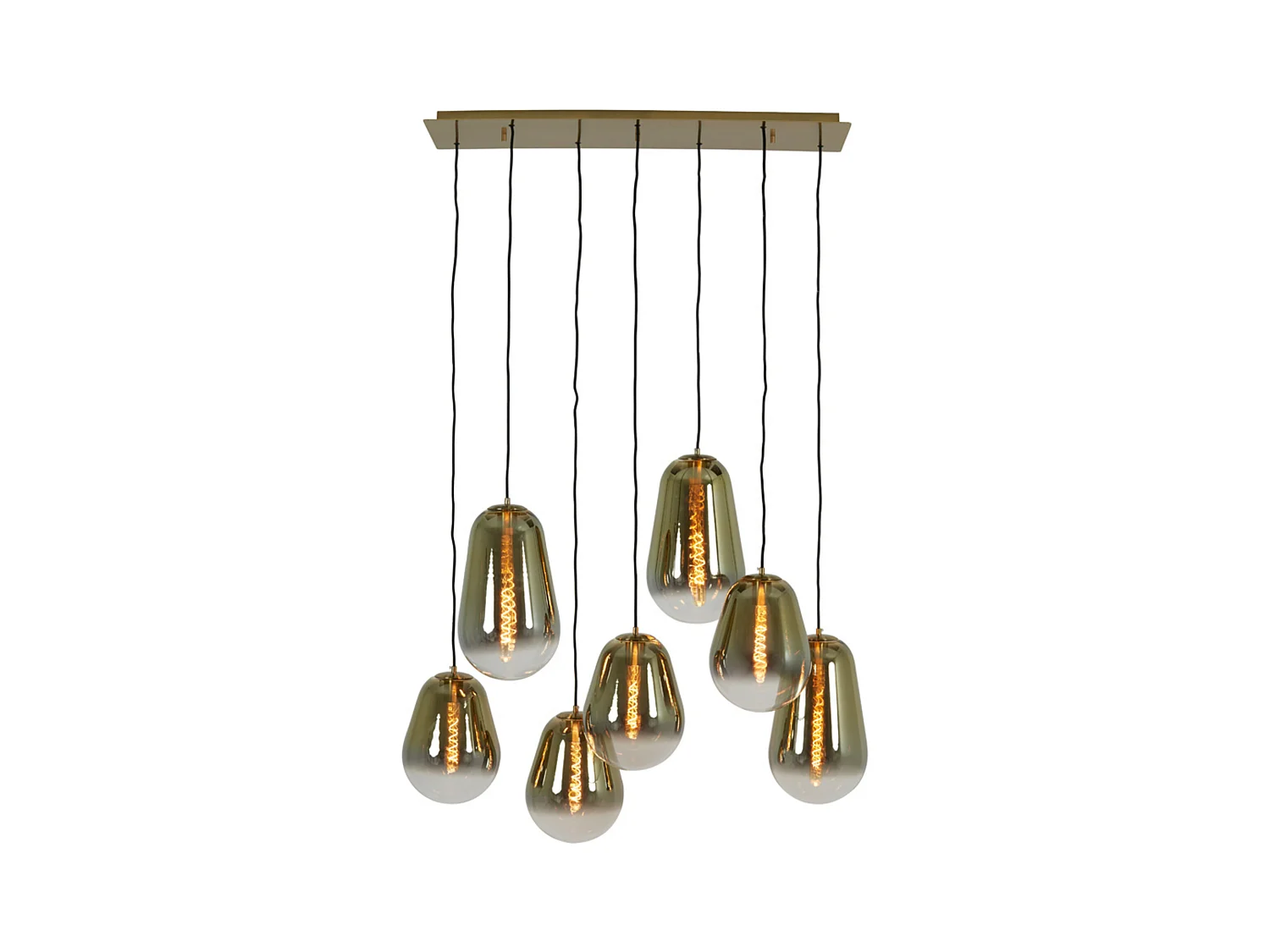 Pendelleuchte MAEVE - 100x35x69cm - Gold