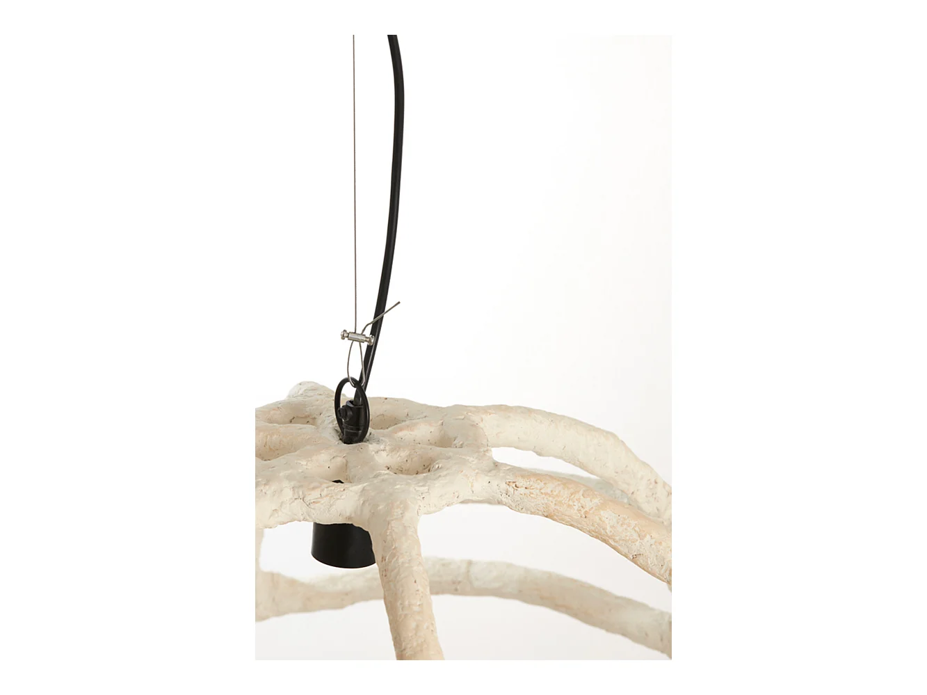 Hängelampe PORILA - Ø70x38cm - Braun