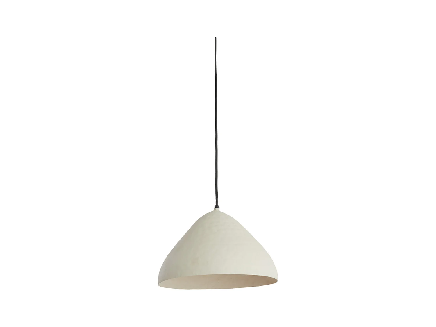 Suspension ELIMO - Ø32x20cm - Blanc