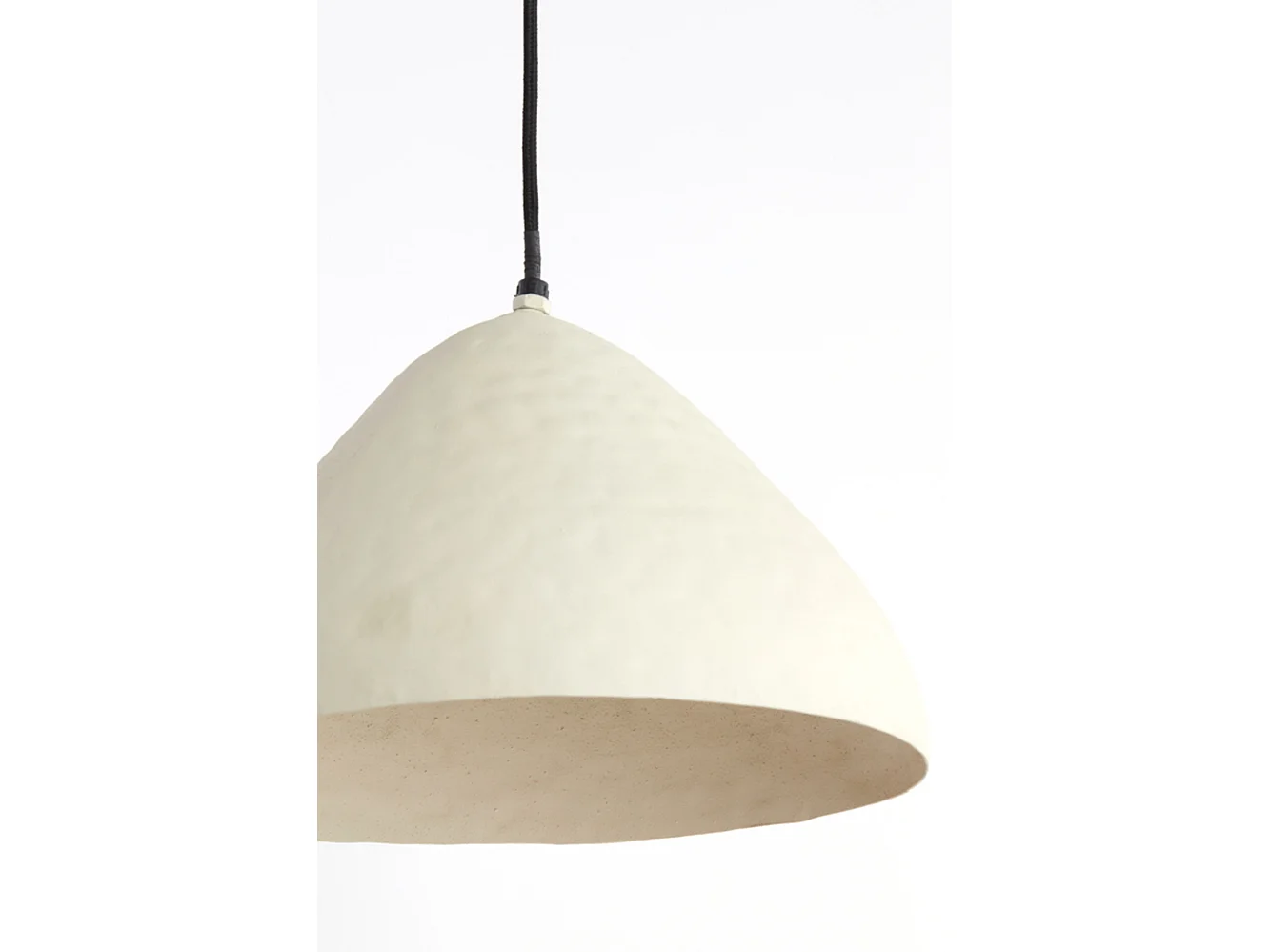 Hanglamp ELIMO - Ø32x20cm - Wit