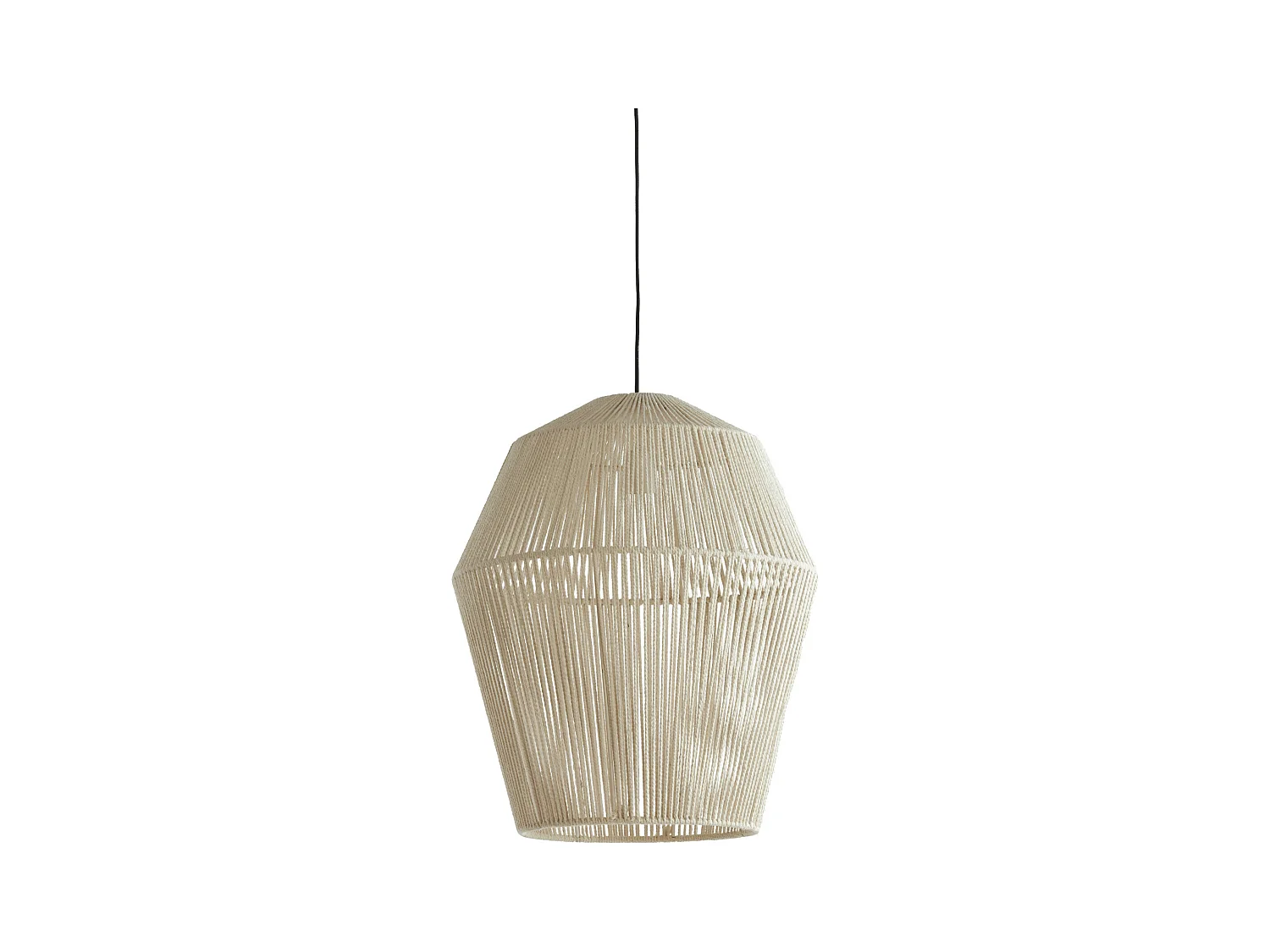 Hanglamp DEYA - Ø45x56cm - Wit