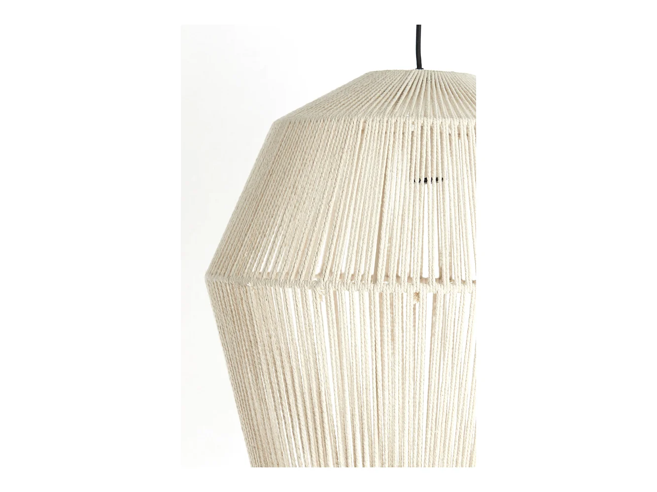 Hanglamp DEYA - Ø45x56cm - Wit