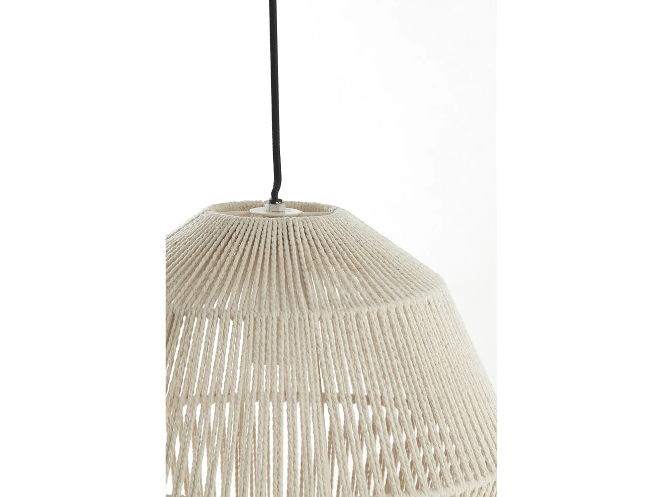 Hanglamp DEYA - Ø45x56cm - Wit