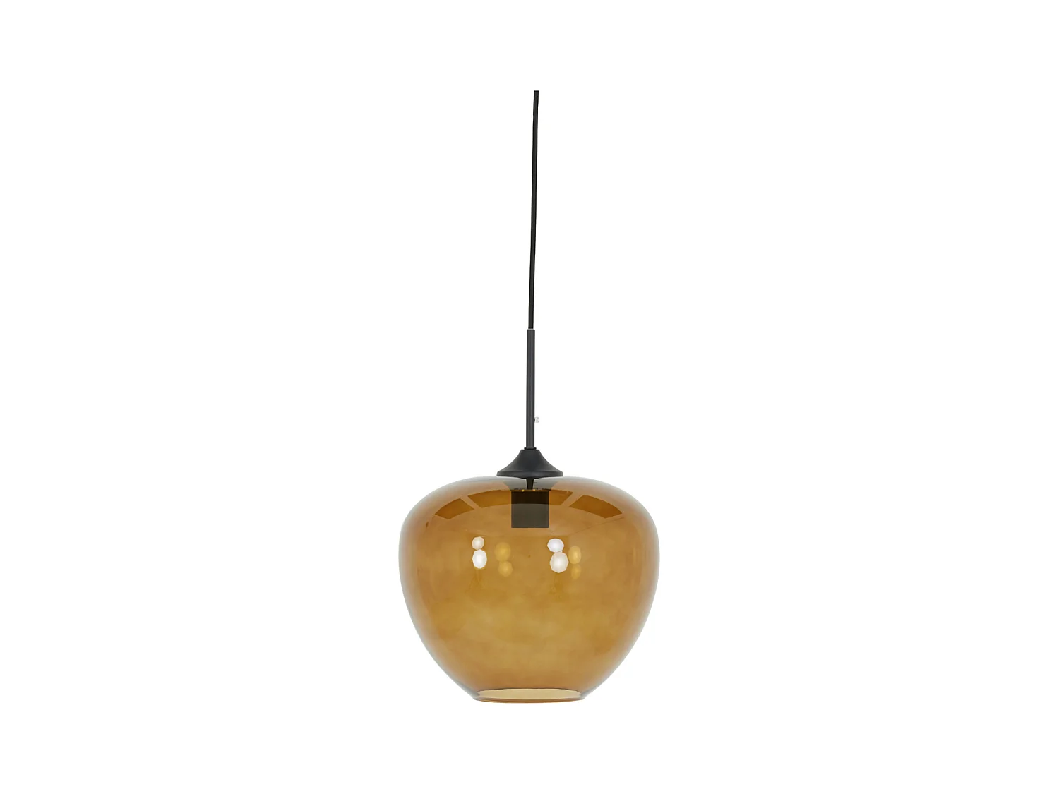 Suspension MAYSON - Ø30x25cm - Marron
