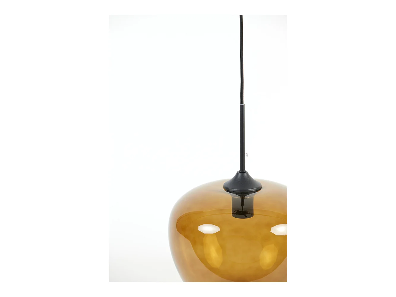 Suspension MAYSON - Ø30x25cm - Marron