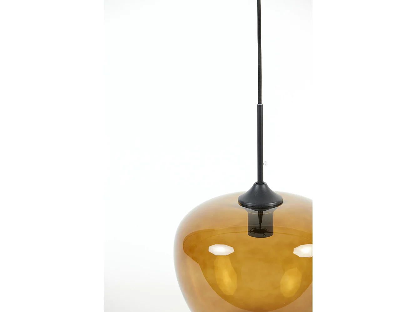 Suspension MAYSON - Ø30x25cm - Marron