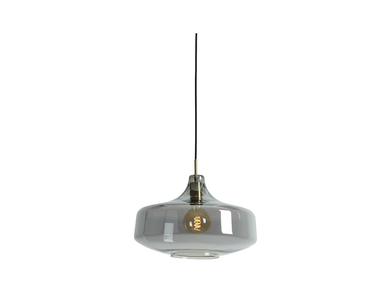 Lampe à suspension SOLNA - Ø29,5x21cm - Bronze