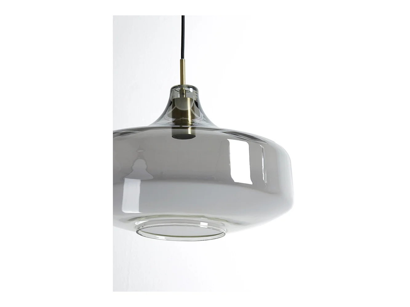 Lampe à suspension SOLNA - Ø29,5x21cm - Bronze