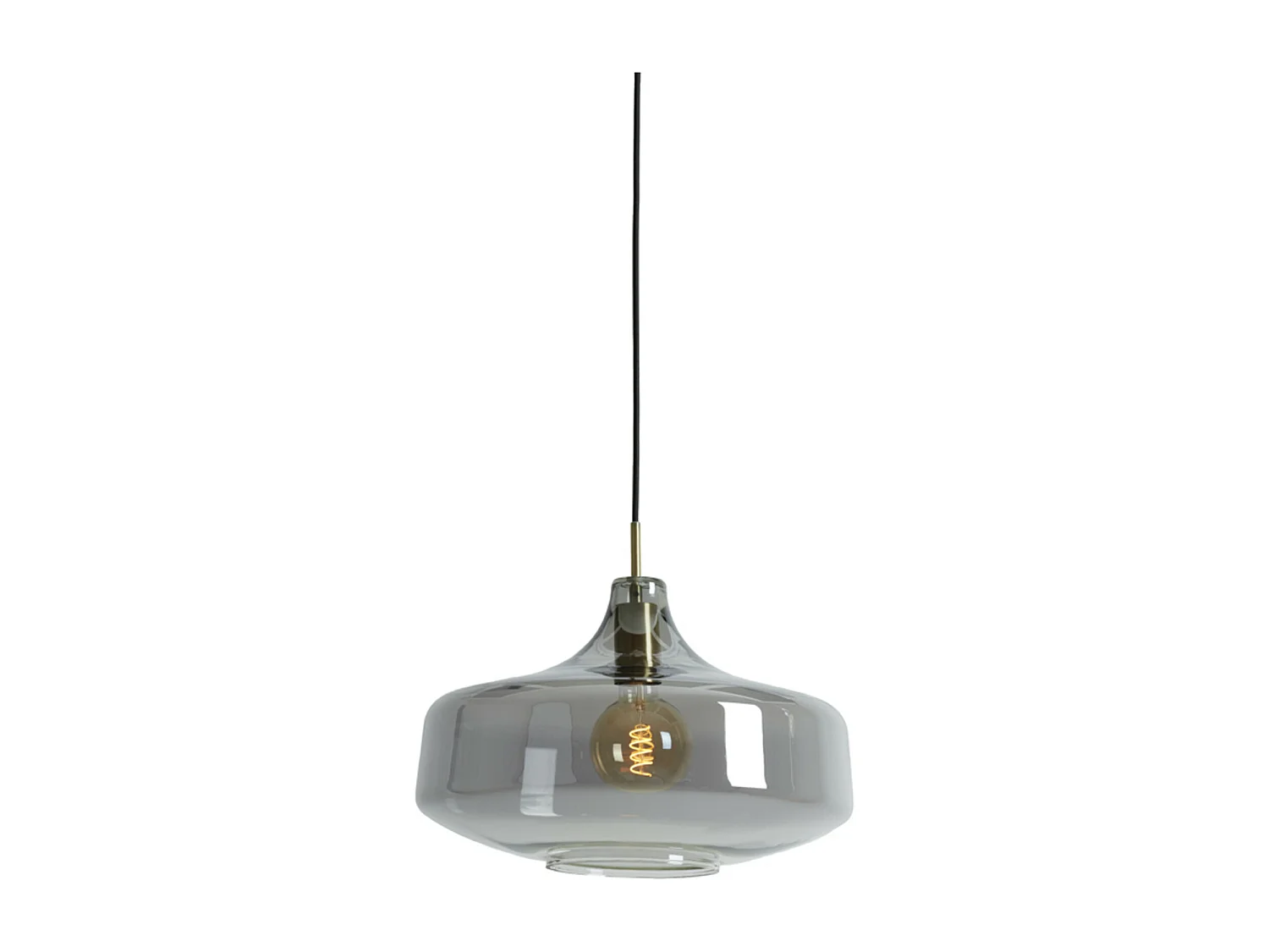 Lampe à suspension SOLNA - Ø29,5x21cm - Bronze