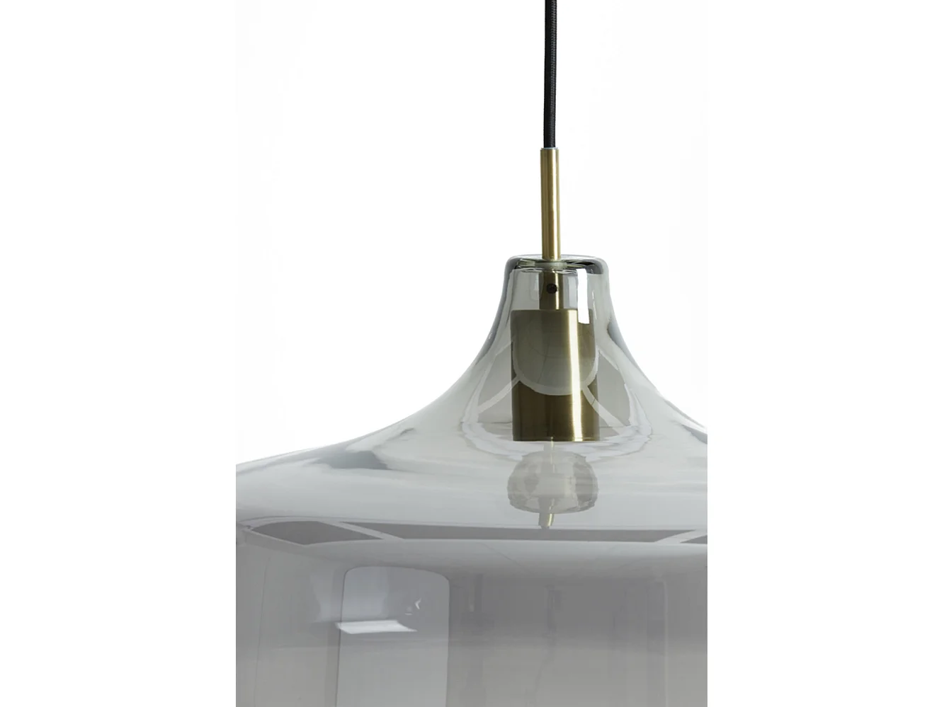 Lampe à suspension SOLNA - Ø29,5x21cm - Bronze