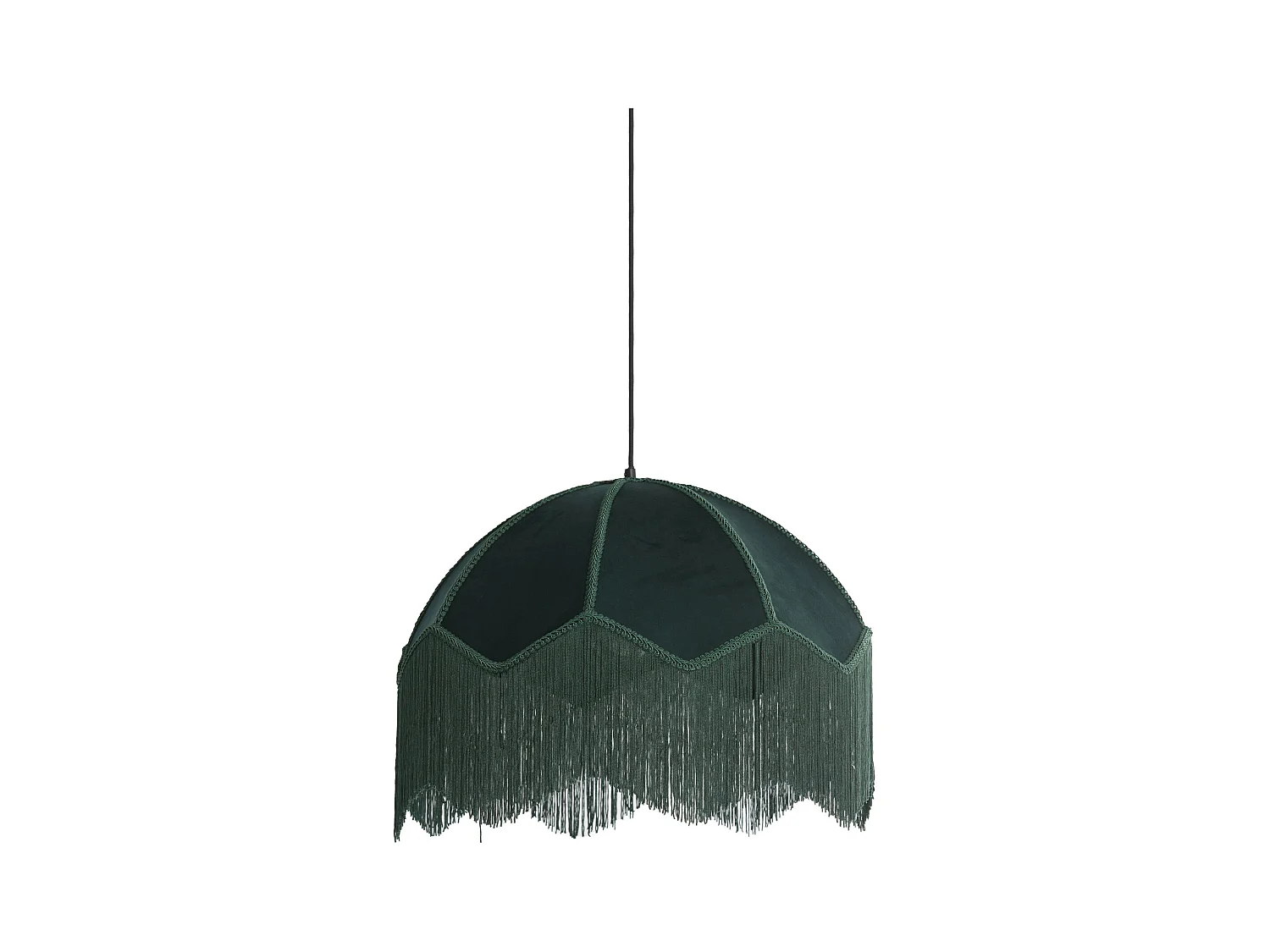Suspension MALACIA - Ø50x38cm - Vert