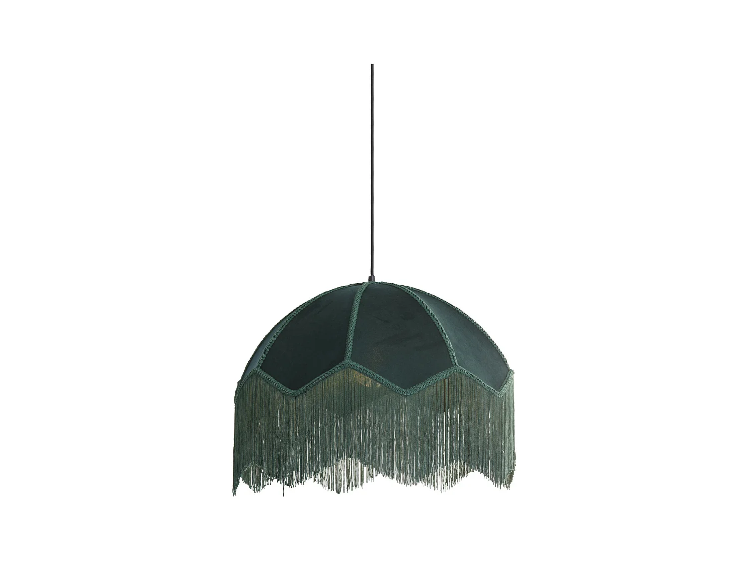 Suspension MALACIA - Ø50x38cm - Vert