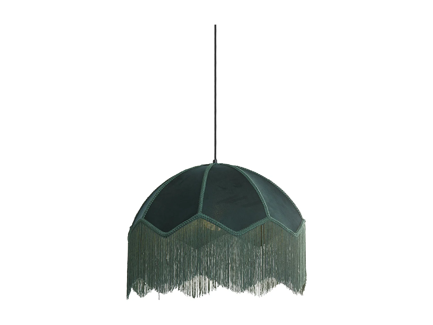 Suspension MALACIA - Ø50x38cm - Vert