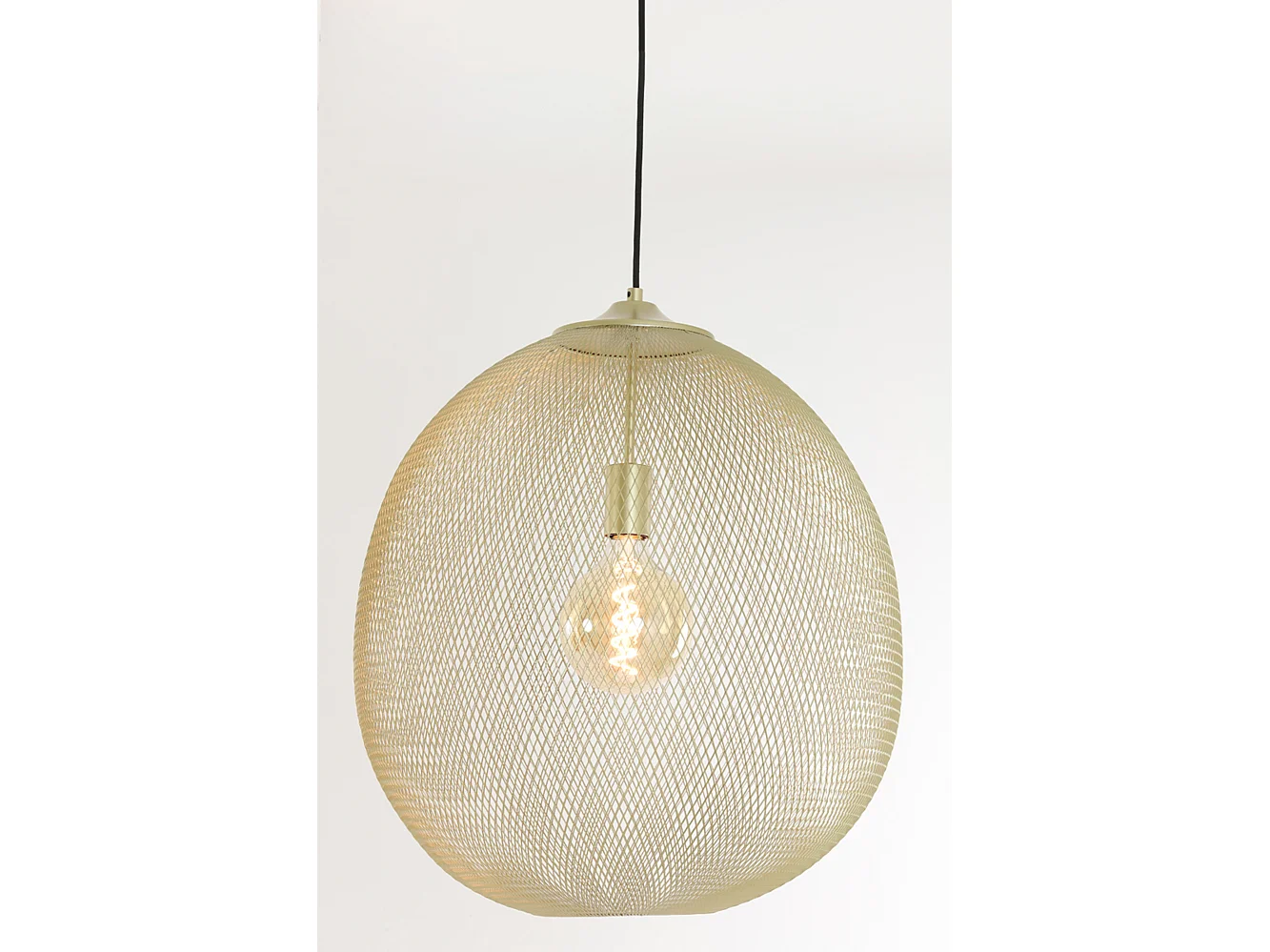 Suspension MOROC - Ø50x58cm - Doré