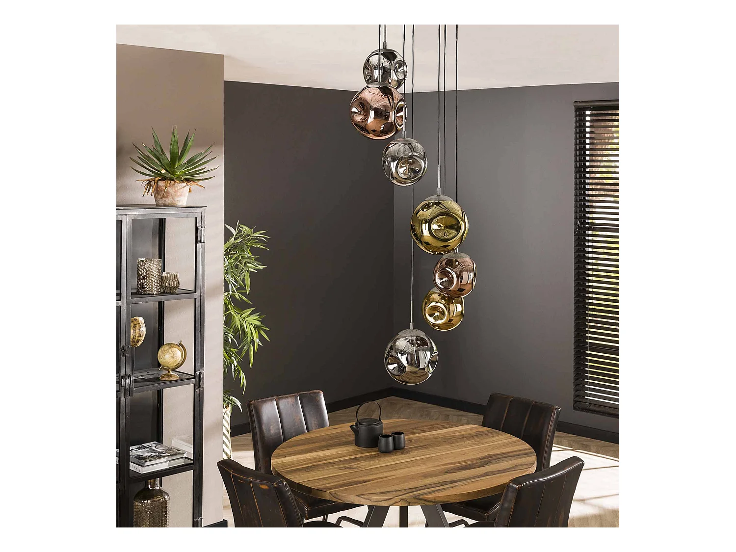 Suspension 7L Stepped Stellar - Argent Vieilli