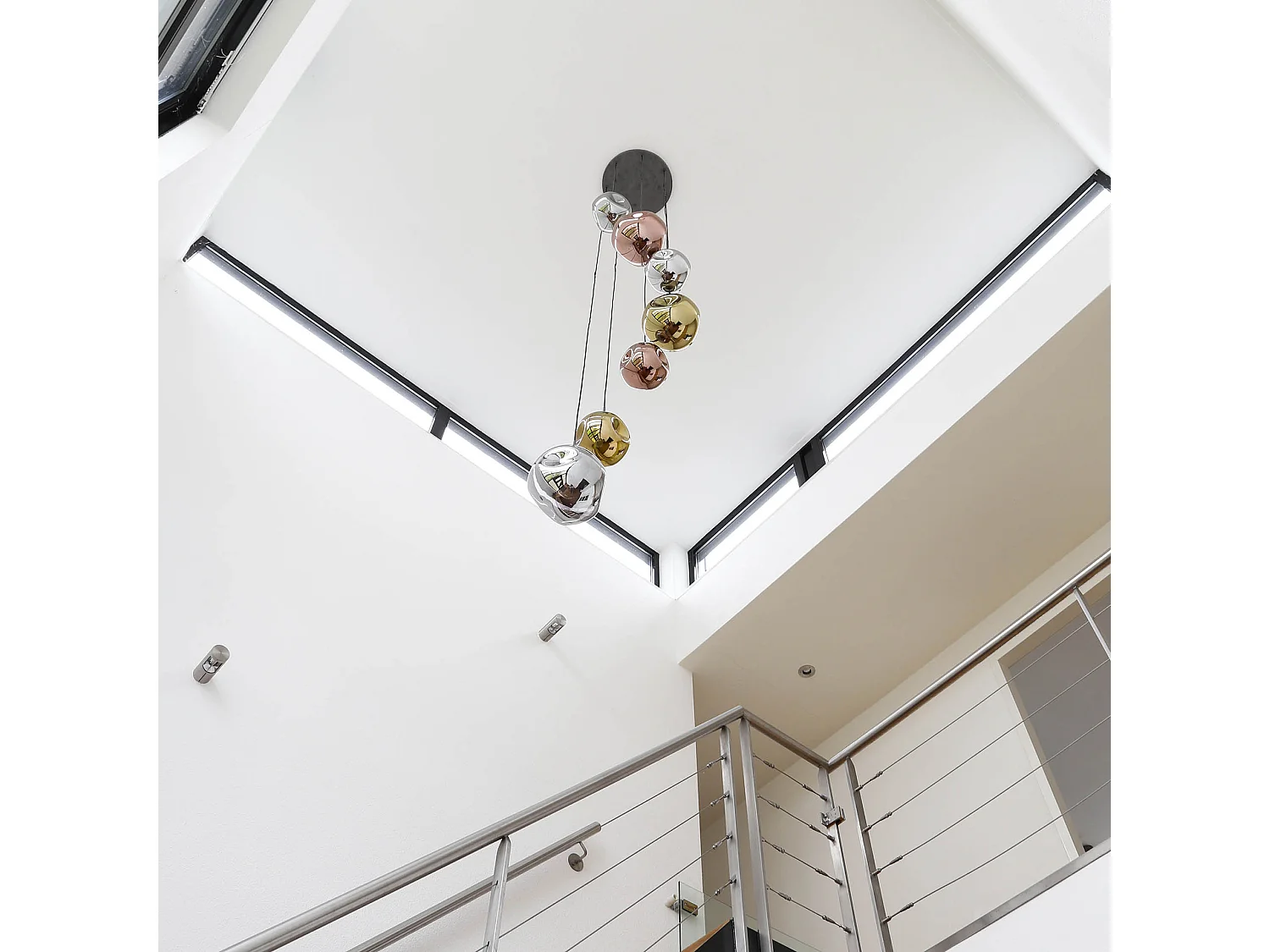 Suspension 7L Stepped Stellar - Argent Vieilli