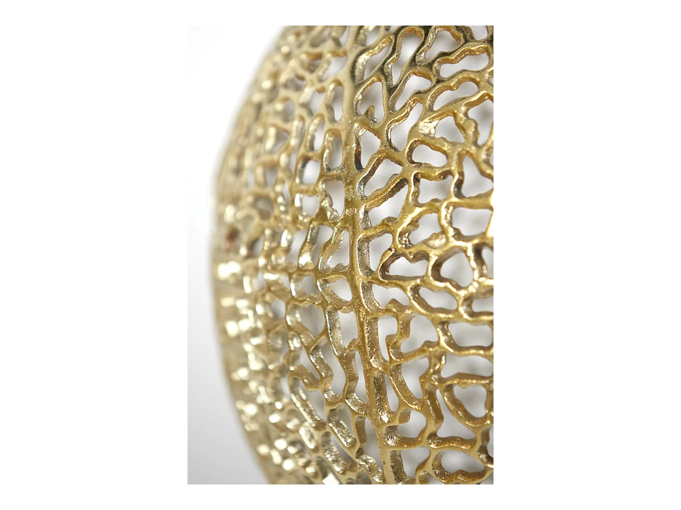 Lampe à suspension SINULA - Ø39x38cm - Or