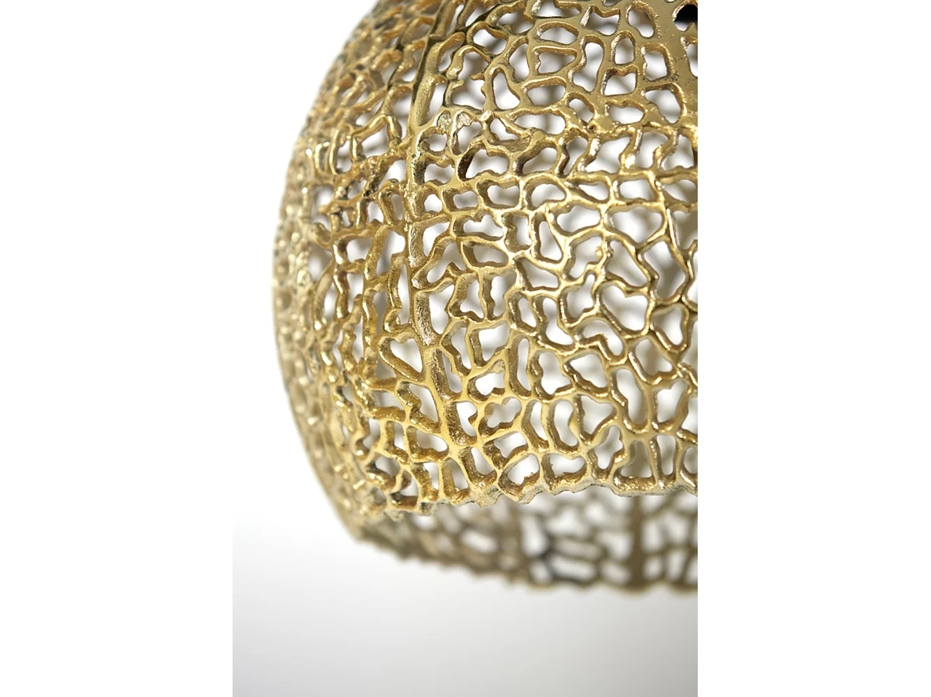 Lampe à suspension SINULA - Ø39x38cm - Or