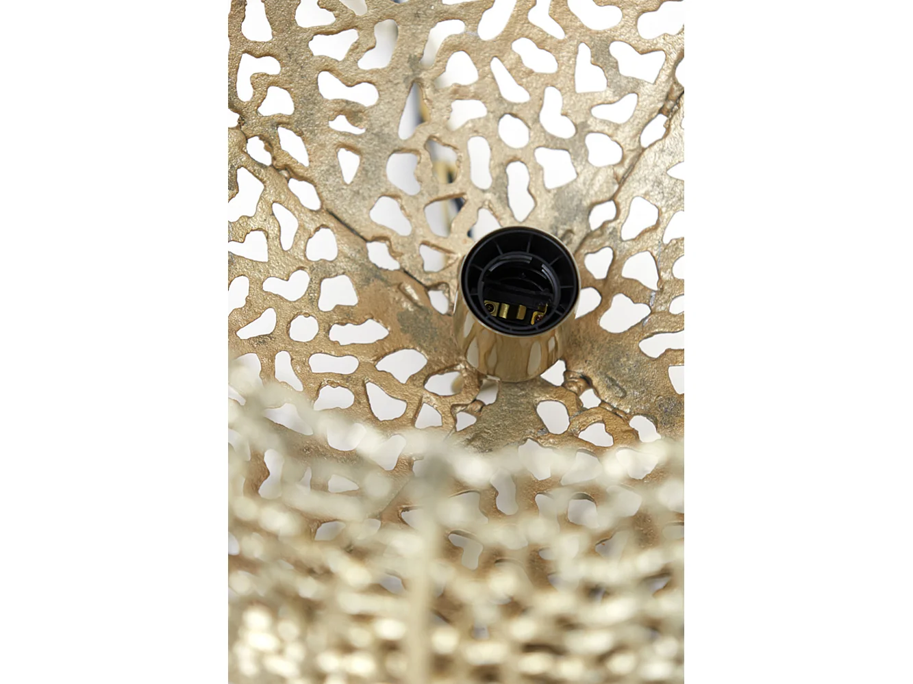 Lampe à suspension SINULA - Ø39x38cm - Or